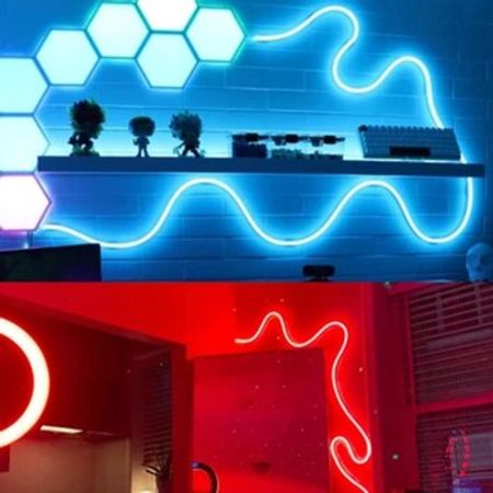 Neon LED lent, 3 m – Ev və bağ üçün işiqlandırma – ucuztap.az