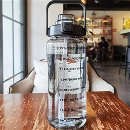 İdman su qabı, şəffaf, 2000 ml – Digər – ucuztap.az