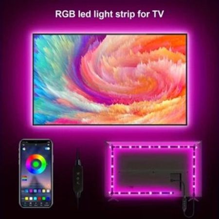 Ağıllı işıqlandırma TV fon işığı RGB – Ev və bağ üçün işiqlandırma – ucuztap.az