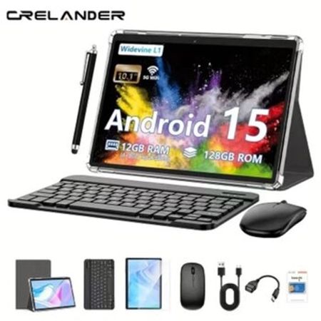 Planşet CRELANDER W30 PRO 2-si 1-də Android 15, 12GB RAM 4+8GB/128GB – Planşet və elektron kitablar – ucuztap.az