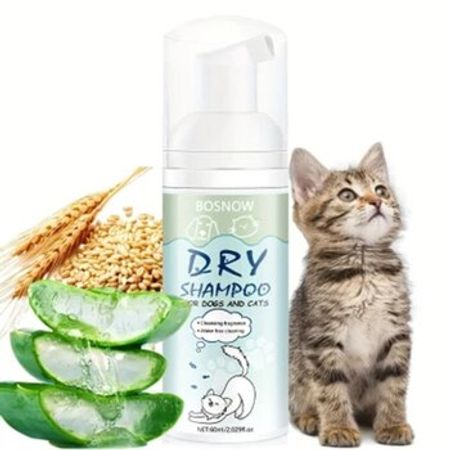 Quru şampun-muss itlər və pişiklər üçün, 60 ml – Bakı – ucuztap.az