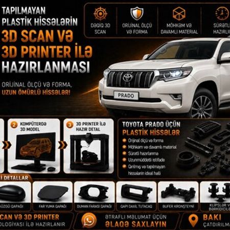 Toyota Prado plastik ehtiyat hissələri – Ehtiyat hissələri – ucuztap.az