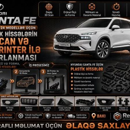 Hyundai Santa Fe plastik ehtiyat hissələri – Ehtiyat hissələri – ucuztap.az