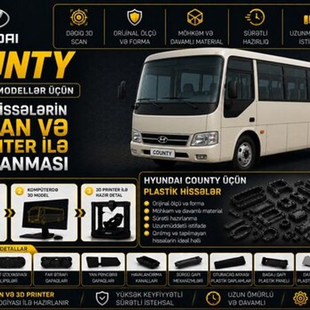 Hyundai County plastik ehtiyat hissələri – Ehtiyat hissələri – ucuztap.az