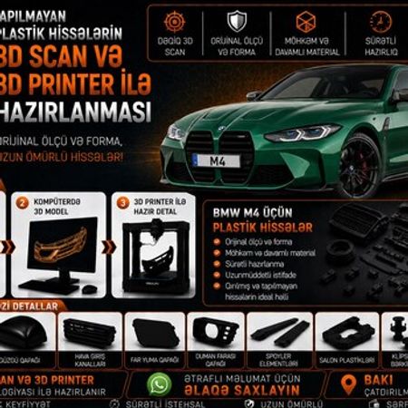 BMW M4 plastik ehtiyat hissələri – Ehtiyat hissələri – ucuztap.az