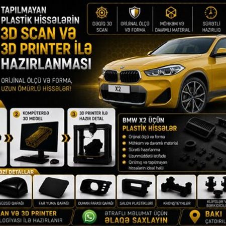 BMW X2 plastik ehtiyat hissələri – Ehtiyat hissələri – ucuztap.az