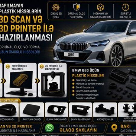 BMW G60 plastik ehtiyat hissələri – Ehtiyat hissələri – ucuztap.az