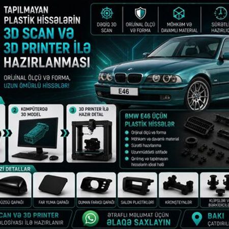 BMW E46 plastik ehtiyat hissələri – Ehtiyat hissələri – ucuztap.az