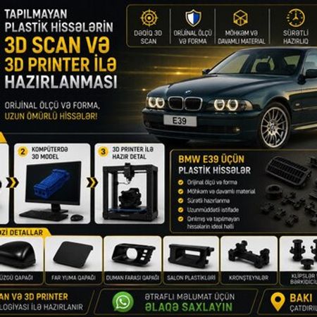 BMW E39 plastik ehtiyat hissələri – Ehtiyat hissələri – ucuztap.az