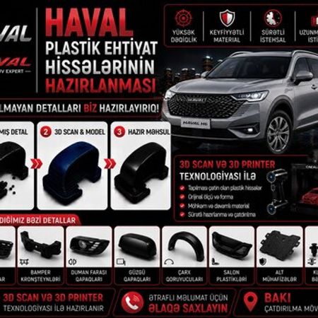 Haval plastik ehtiyat hissələri – Ehtiyat hissələri – ucuztap.az