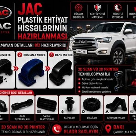 JAC plastik ehtiyat hissələri – Ehtiyat hissələri – ucuztap.az