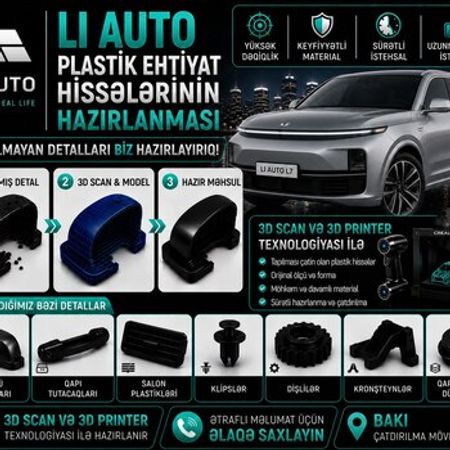 Li Auto plastik ehtiyat hissələri – Ehtiyat hissələri – ucuztap.az