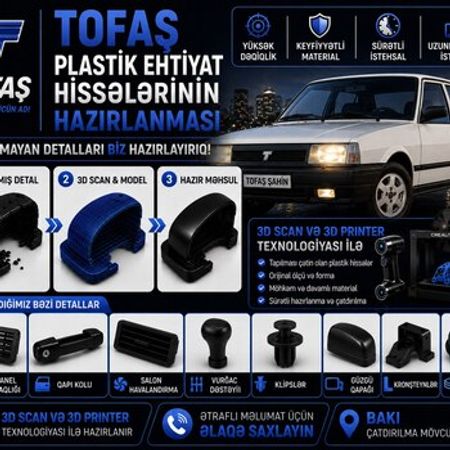 Tofaş plastik ehtiyat hissələri – Ehtiyat hissələri – ucuztap.az