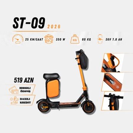 Elektron scooter Azzero st-09 – Digər – ucuztap.az