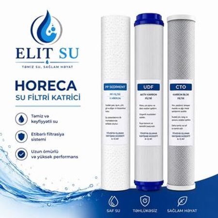 Su filtri katrici Horeca 3-lü – Digər – ucuztap.az