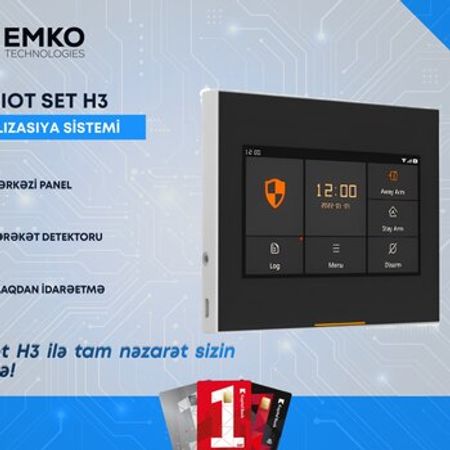 Staniot H3 ağıllı siqnalizasiya sistemi – Təhlükəsizlik avadanlığı – ucuztap.az