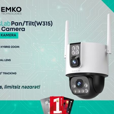 Botslab Outdoor Pan / Tilt Dual Camera (W315) – Təhlükəsizlik avadanlığı – ucuztap.az