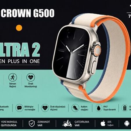 Ultra 2 smart saat G500 – Saatlar – ucuztap.az