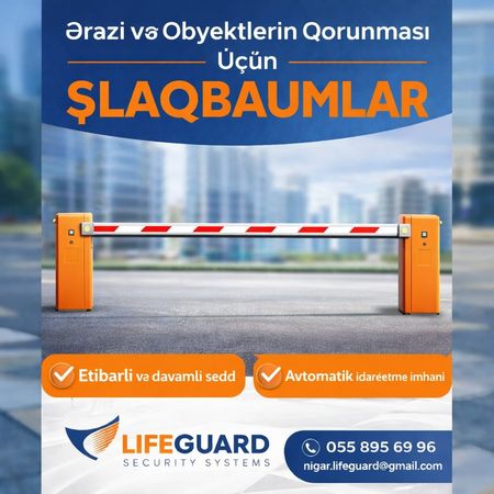Şlaqbaum Sistemləri – Təhlükəsizlik sistemlərinin qurulması – ucuztap.az