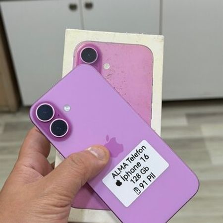 Apple iPhone 16 Pink 128GB/8GB – Bakı – ucuztap.az