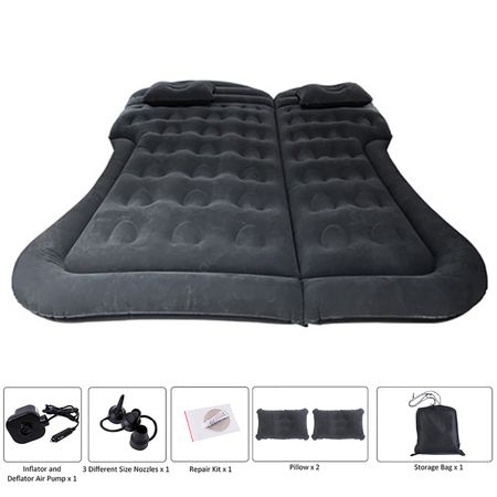 Avtomobil üçün şişmə hava döşəyi 180x130 sm ölçüdədir və uzun səfərlər – Bakı – ucuztap.az