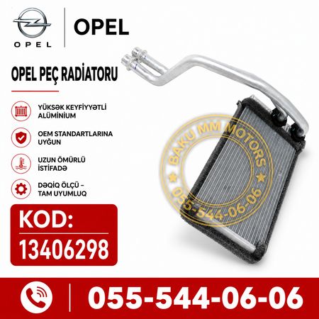 Curuz Malibu və Insignia üçün salon peç radiatoru (13406298). curuz – Bakı – ucuztap.az