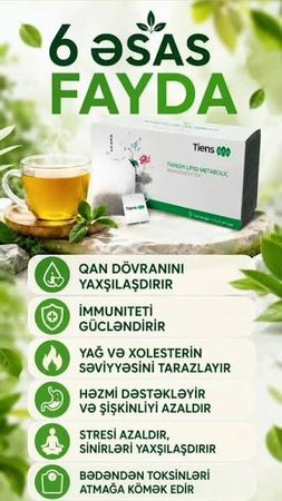 Sliming Çay -Təmizləyici Arıqladıcı Müalicəvi Tam Təbii Yaşıl Çay – Bakı – ucuztap.az