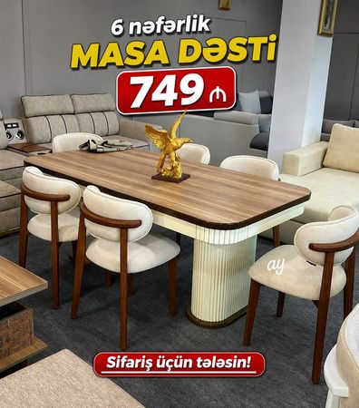 Masa, MDF, Bej – Mebel və interyer – ucuztap.az