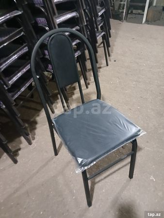 Stul, Metal, Ağ – Bakı – ucuztap.az