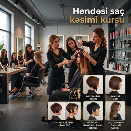 Saç kəsimi kursu – Bakı – ucuztap.az