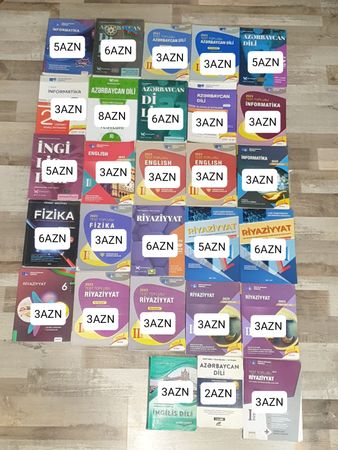 Abituriyent Test Topluları və Dərslikləri (Sərfəli Qiymətə) – Bakı – ucuztap.az