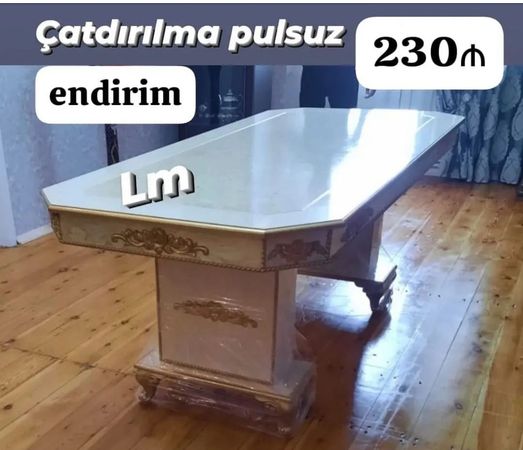 Masa, MDF, Bej – Bakı – ucuztap.az