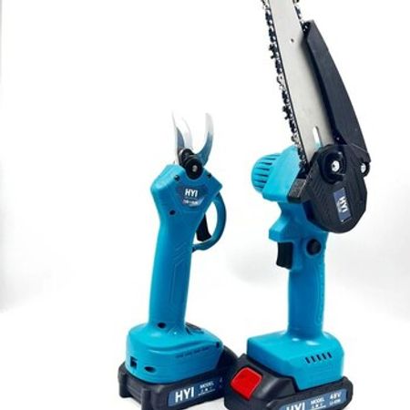 Bağ qayçısı və mini motopila cüt (2 batareyalı) – Bağ və bostan – ucuztap.az