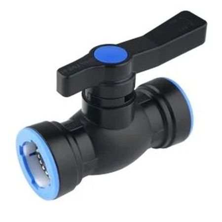 Plastik tez-keçidli birbaşa kran / ventil 25 mm (Push-Fit Plastic Ball Valve) – Təmir və tikinti – ucuztap.az