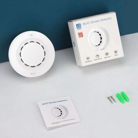 Tüstü yanğın dedektoru wifi – Təhlükəsizlik avadanlığı – ucuztap.az