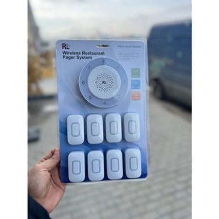 RL 8-li naqilsiz ofisiant çağırış zəng sistemi – Bakı – ucuztap.az