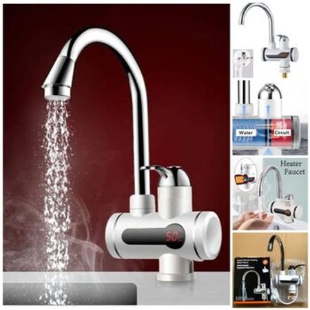 Su qızdıran elektrik kran PX-001 (Digital Instant Heating Water Faucet) – Təmir və tikinti – ucuztap.az