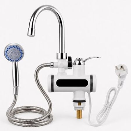 Duş başlıqlı elektrikli su qızdırıcı Kran PX-001-3 (Instant Heating Faucet with Shower) – Təmir və tikinti – ucuztap.az