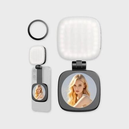 Güzgülü və Maqnitli Mobil Telefon LED Selfie İşığı (MagSafe Uyğunlu) – Telefonlar – ucuztap.az