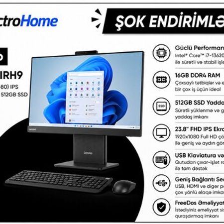 Lenovo IC AIO 24IRH9 – Masaüstü kompüterlər – ucuztap.az