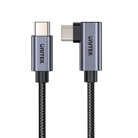 UNİTEK 100W USB-C kabel — 90° bucaqlı şarj kabeli – Kompüter aksesuarları – ucuztap.az