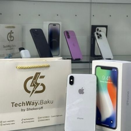 Apple iPhone X Silver 64GB/3GB – Telefonlar – ucuztap.az