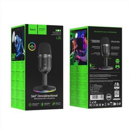 HOCO L25 RQG Desktop mikrofon – Audio və video – ucuztap.az
