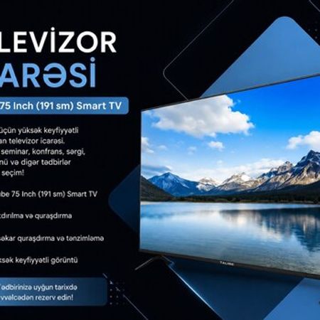 Televizor icarəsi – Bakı – ucuztap.az
