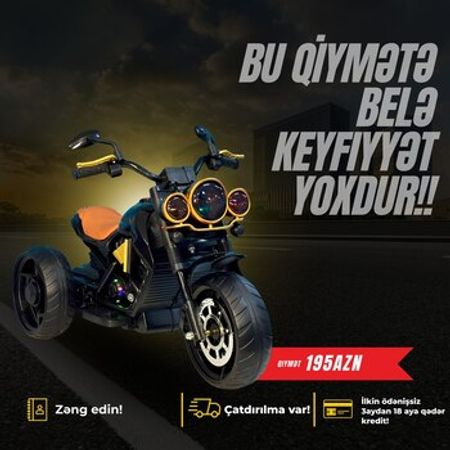 Uşaq motosikleti – Oyuncaqlar – ucuztap.az
