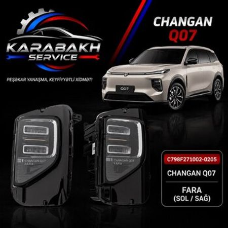 Changan Qiyuan Q07 faraları – Bakı – ucuztap.az