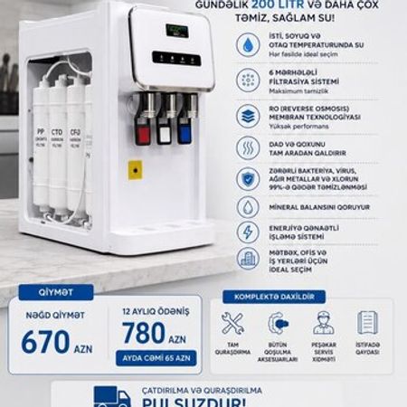 Su dispenseri – Bakı – ucuztap.az