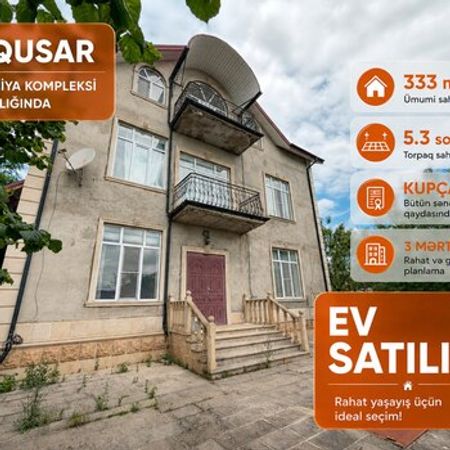 Həyət evi, Qusar r. – Qusar – ucuztap.az