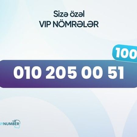 Azercell nömrə – (010) 205-00-51 – Nömrələr və SİM-kartlar – ucuztap.az