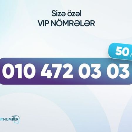 Azercell nömrə – (010) 472-03-03 – Nömrələr və SİM-kartlar – ucuztap.az